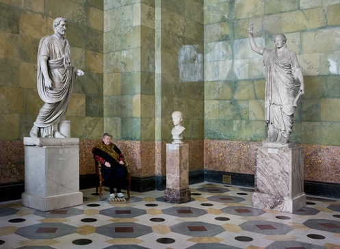 A. Freeberg, "Statues of Antonius Pius, Youth and Caryatid, Hermitage Museum"